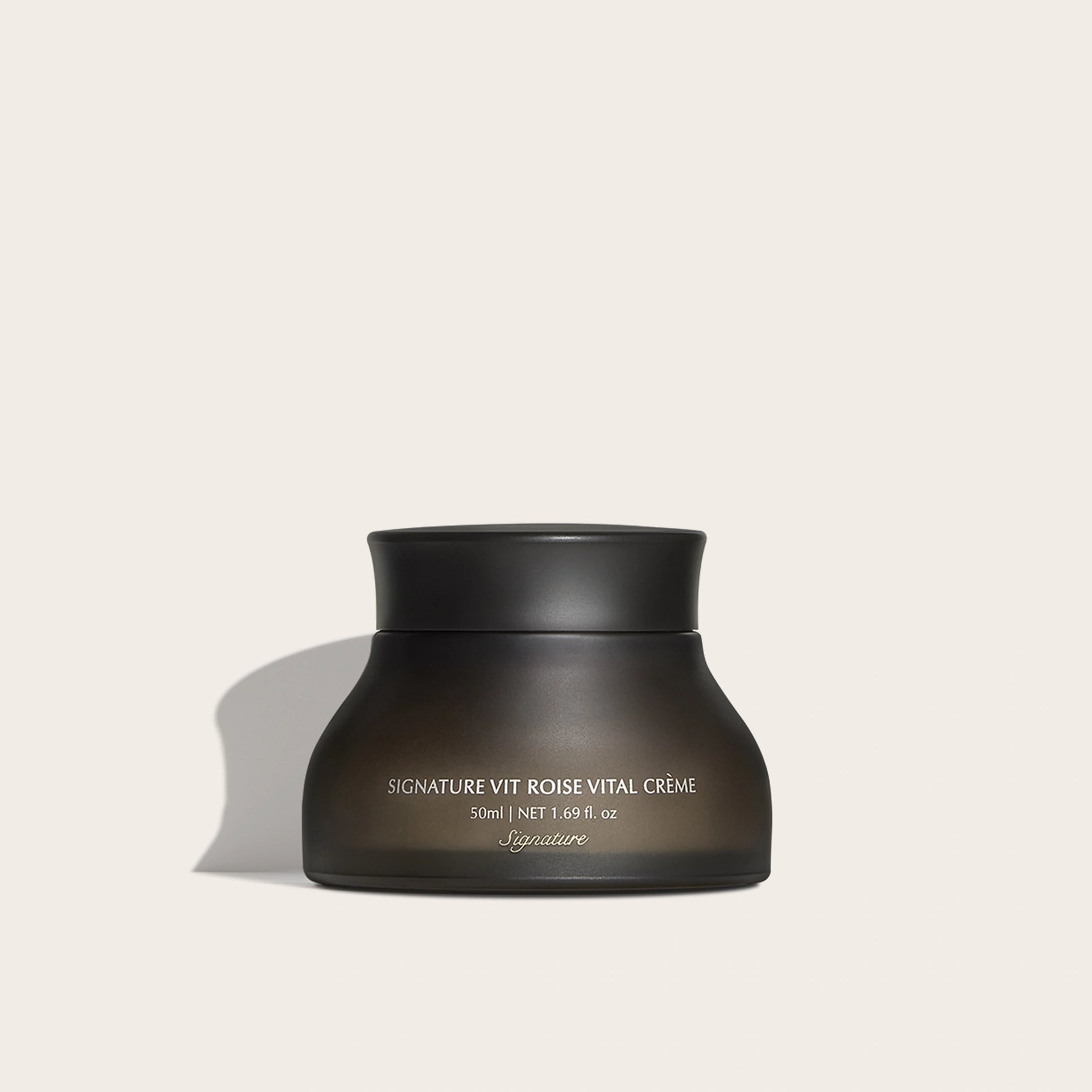 Demar3 Signature Vit Roise Vital Crème 50ml jar with luxury Korean moisturizer for dry skin - hyaluronic acid & French marine algae formula by NOK Beauty