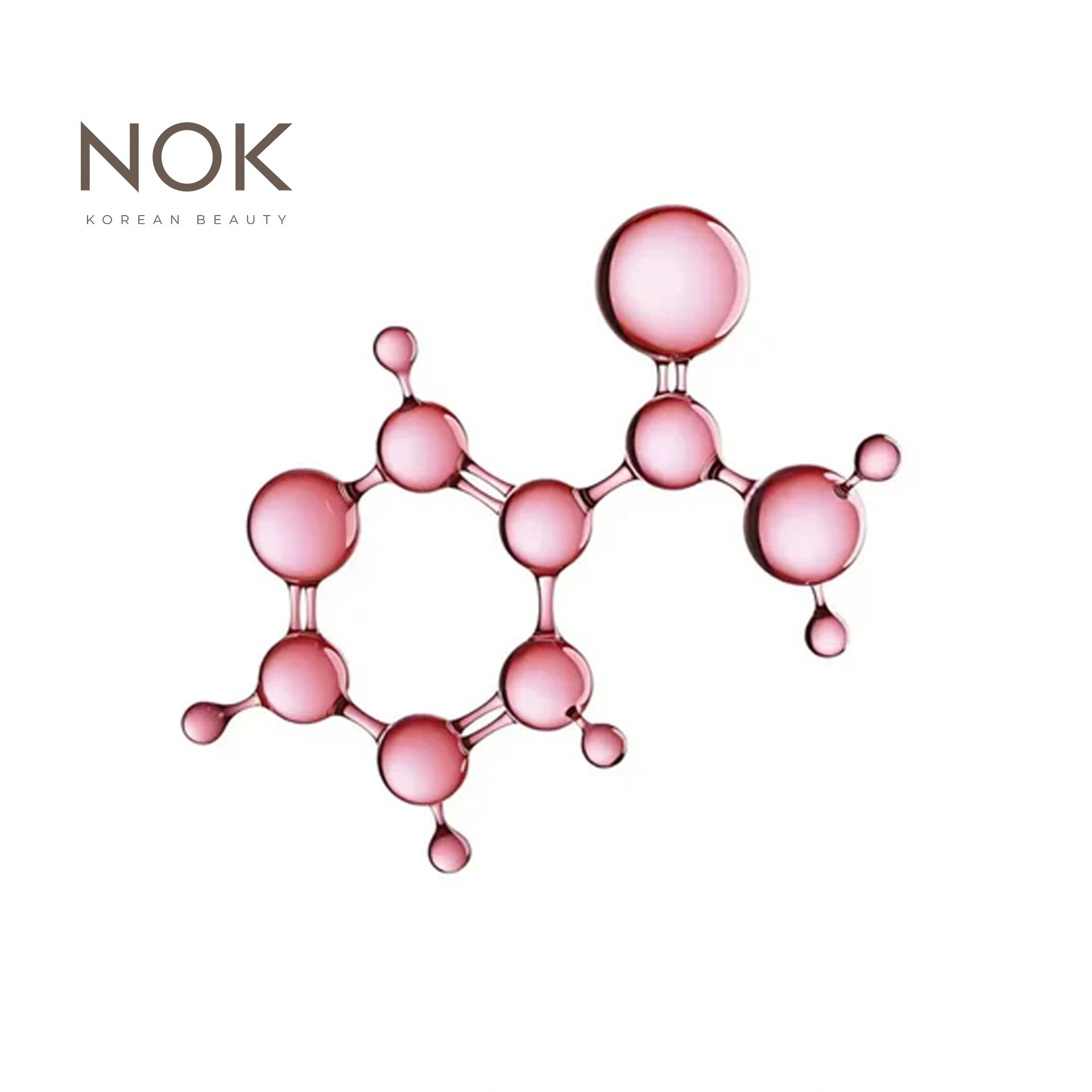 Niacinamide (Vitamin B3) brightens skin tone, reduces pores, and strengthens moisture barrier - clinically proven in Korean skincare by NOK Beauty