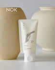 Rice Bran Sunscreen 50ml – Lightweight Korean SPF with Oryza Sativa extract, niacinamide, and Centella Asiatica. A K-beauty sun care essential, inspired by NOK Beauty, that protects like a smooth layer of rice cream on your skin.