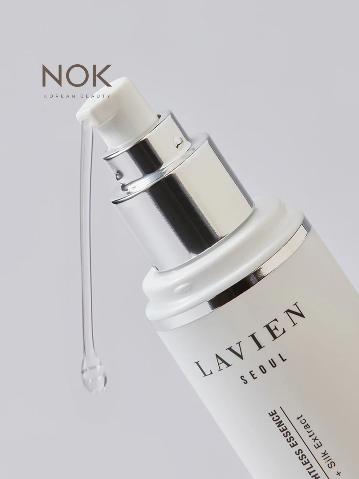 NOK Beauty hair serum – enriched with hydrolyzed silk and Camellia Japonica Seed Oil for smooth, glossy hair