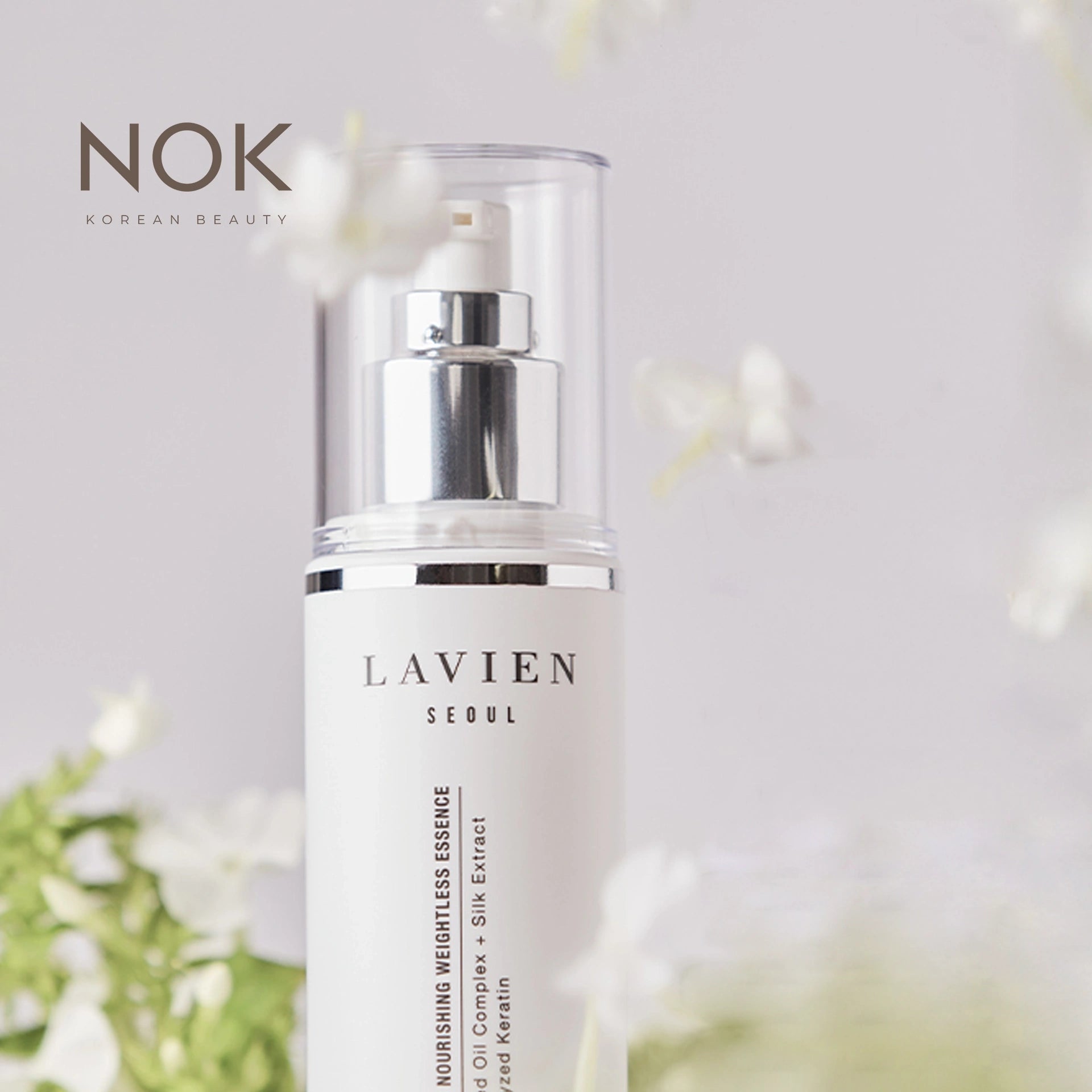 100ml Korean hair essence – boosts shine and moisture with a silky, weightless texture