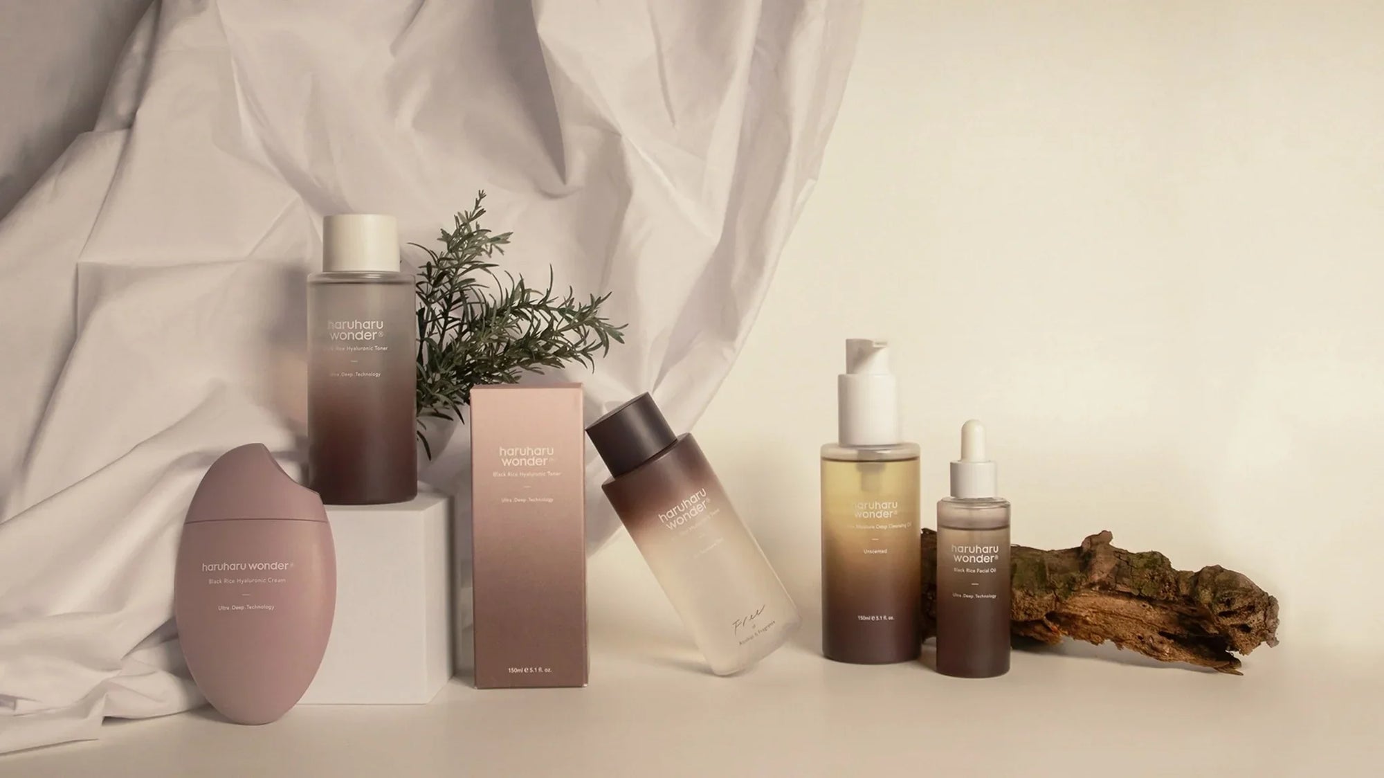 Haruharu Wonder Black Rice Pure Mineral Relief Daily Sunscreen 50mL – SPF50+/PA++++