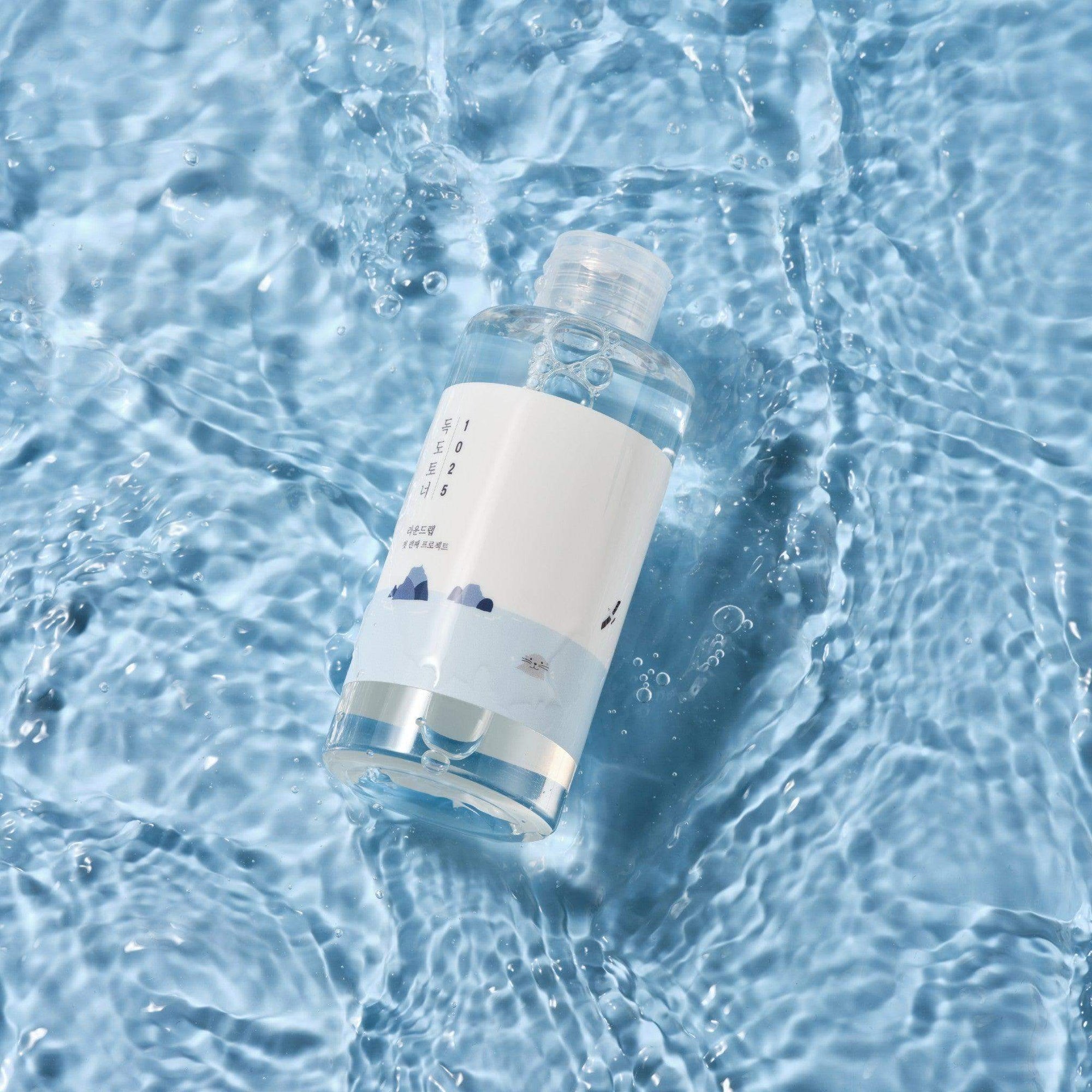 ROUND LAB 1025 Dokdo Toner + Lotion Set (200ml + 200ml) | Deep Sea Hydration &amp; Soothing Skincare