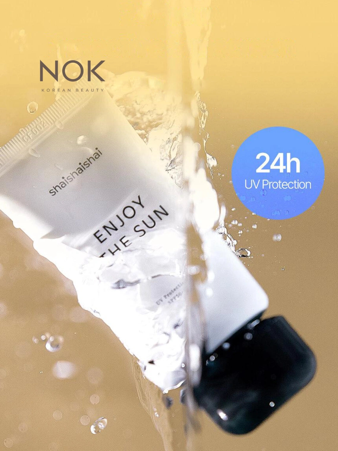 shaishaishai Enjoy the Sun UV Protection Cream SPF50+ PA++++ (50ml) – Lightweight Antioxidant Sunscreen