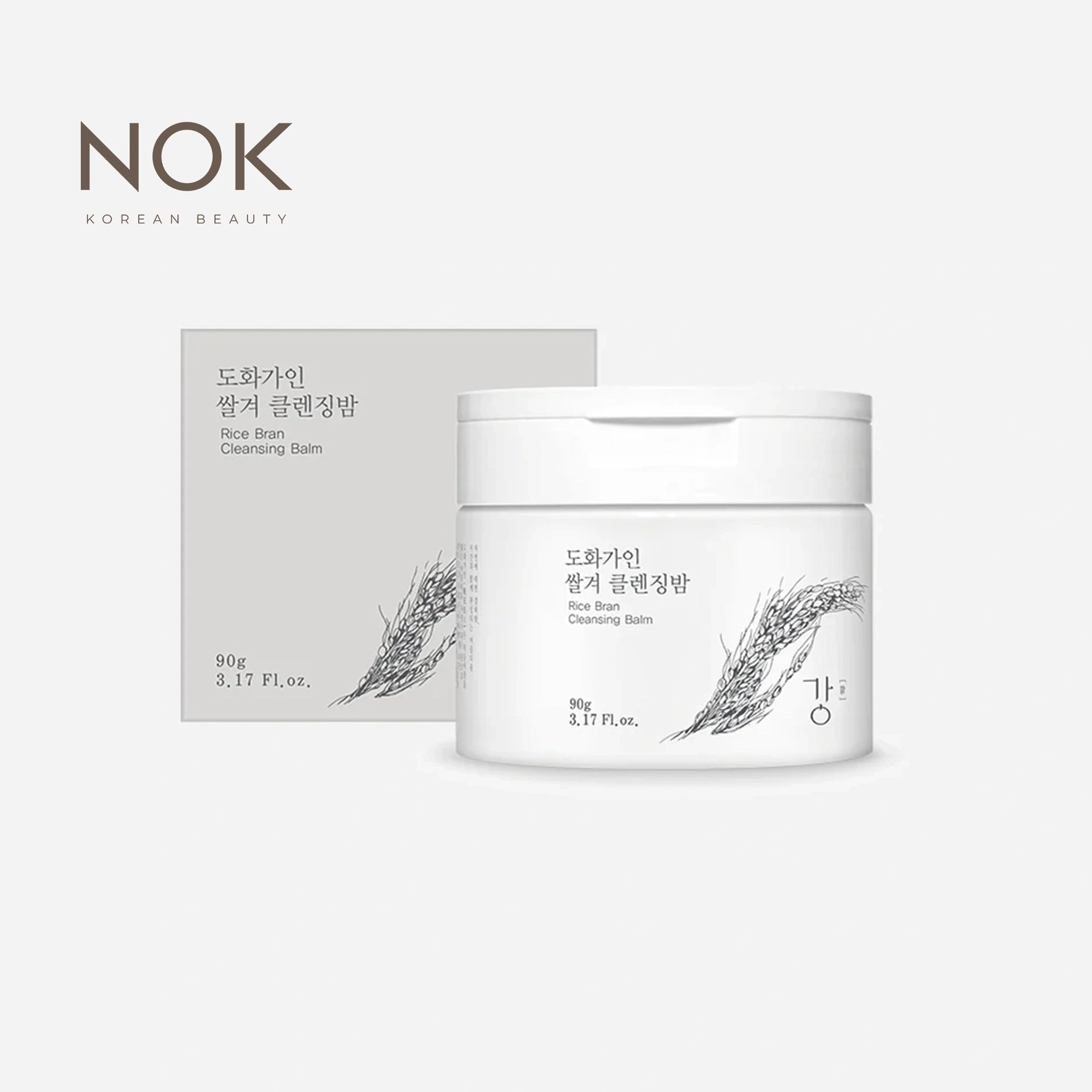 House of Dohwa Rice Bran Cleansing Balm – A creamy rice balm that melts like butter, removing makeup gently with the comfort of rice milk and botanical oils, inspired by K-beauty and NOK Beauty traditions.