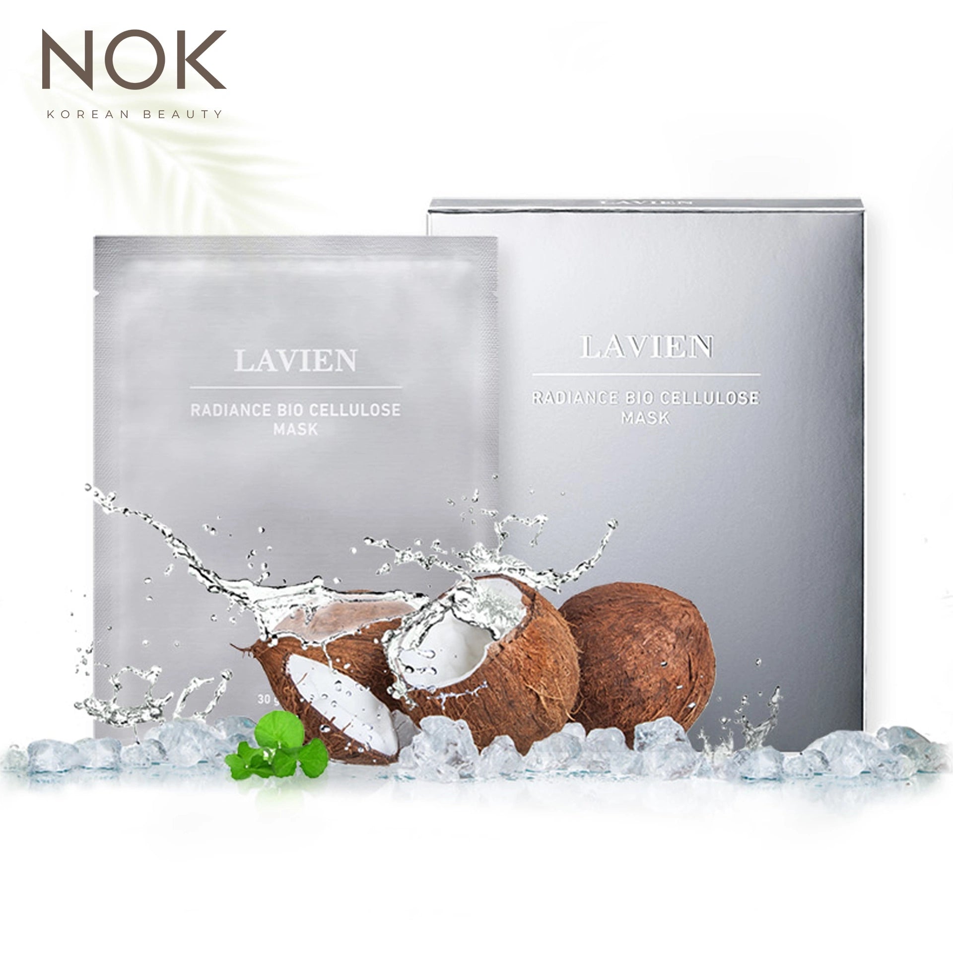 Experience K-beauty at its finest with LAVIEN’s Radiance Sheet Mask – a NOK Beauty-inspired formula infused with coconut-derived bio-cellulose, designed to hug the skin and transform dull, tired complexions into a hydrated, glowing finish.