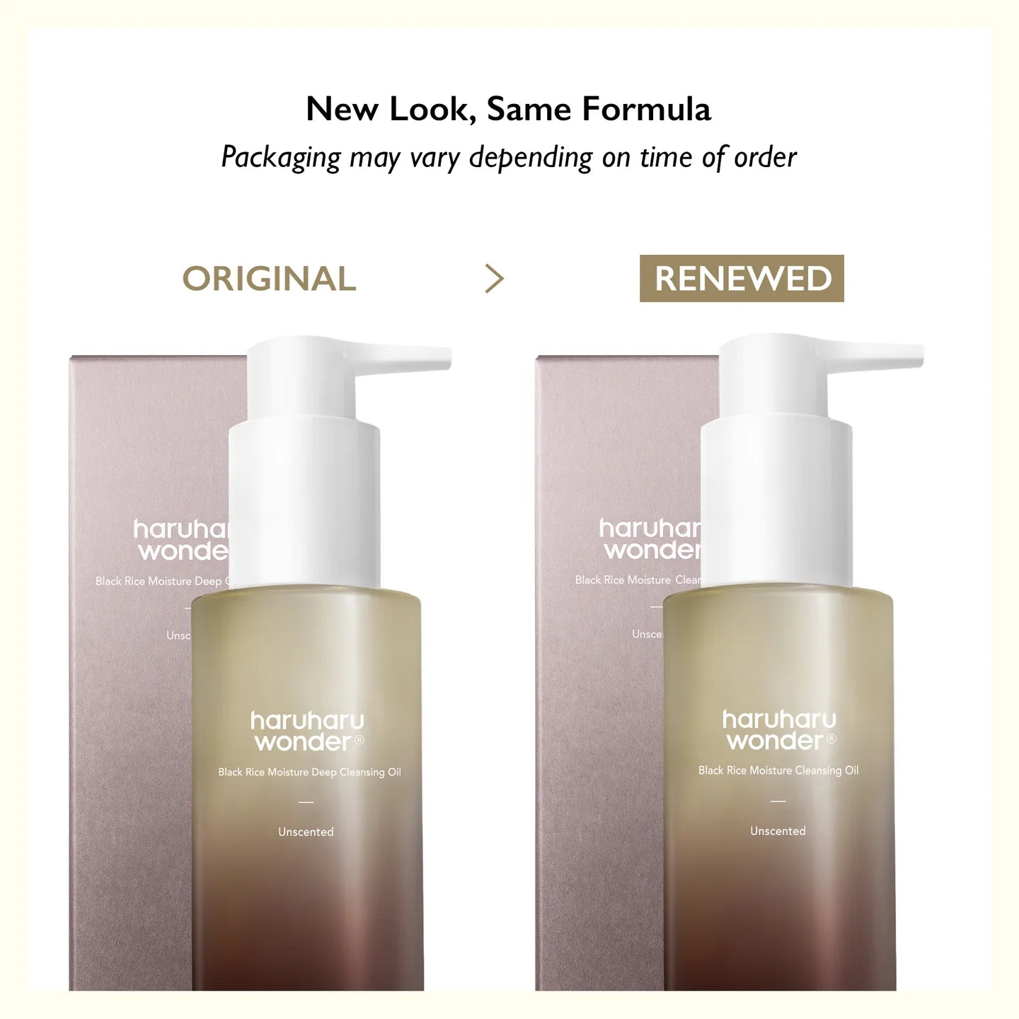 Haruharu Wonder Black Rice Moisture Deep Cleansing Oil 150ml – Hydrating Gentle Makeup Remover