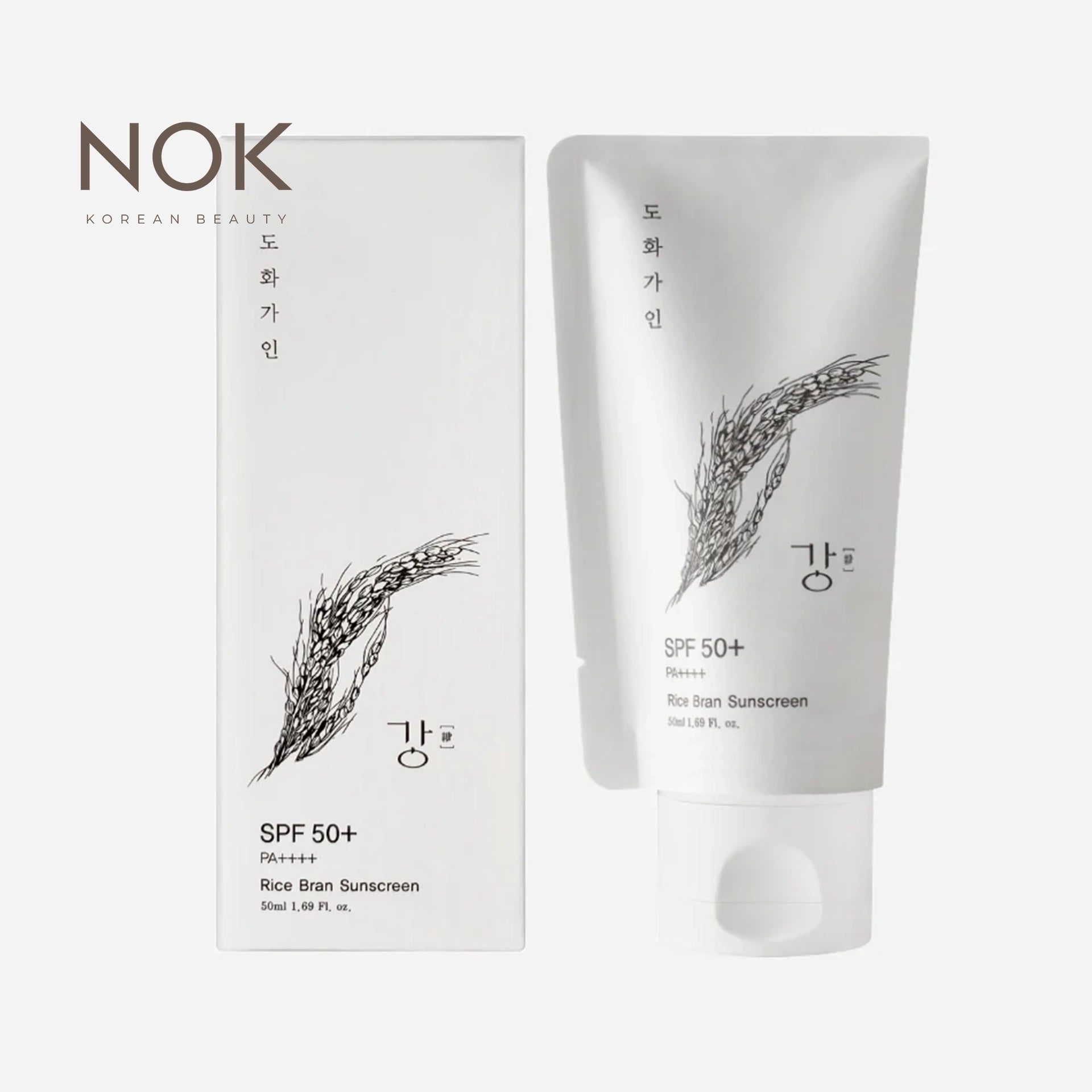 Rice Bran Sunscreen with gentle SPF for glowing skin