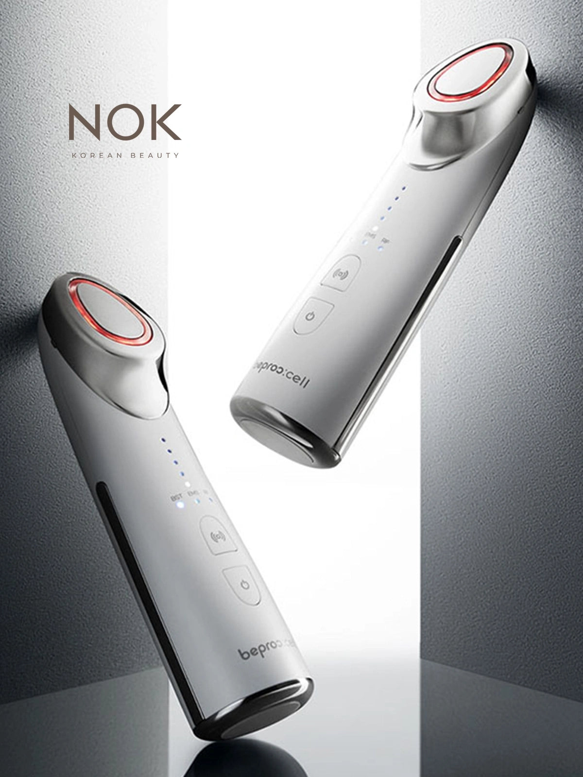 Beproccell 5-in-1 All-in-One Care Device – RF, EMS, BST, Red LED, Vibration Massage